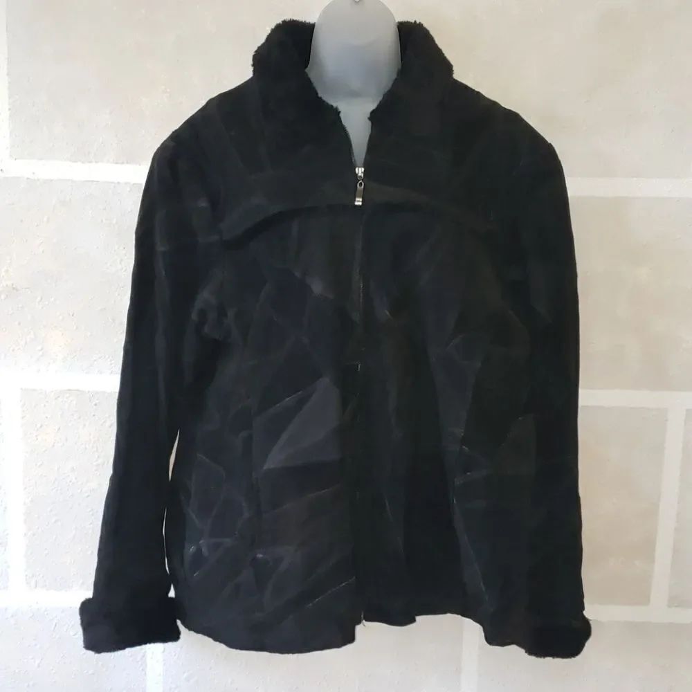 VNTG Leather Works Genuine Suede Leather Jacket